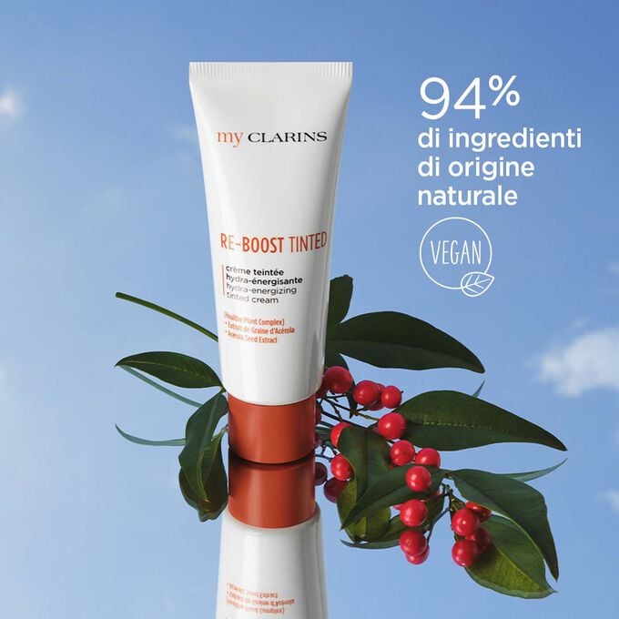 Clarins RE-BOOST crema colorata ultra energizzante Nuovo