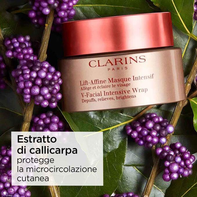 Clarins Lift-Affine Maschera Intensiva Effetto Drenante Viso Sottocosto