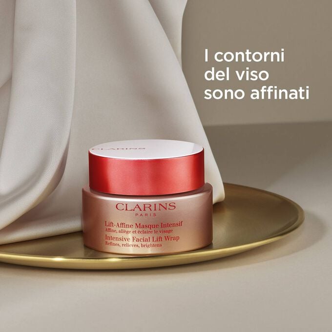 Clarins Lift-Affine Maschera Intensiva Effetto Drenante Viso Sottocosto