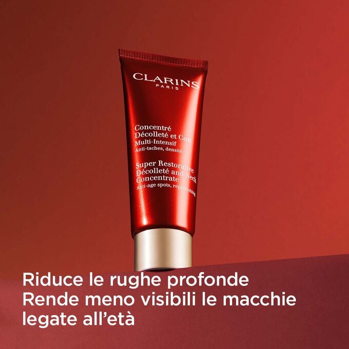 Clarins Multi-Intensive Concentrato Rivitalizzante Collo e Décolleté Italia