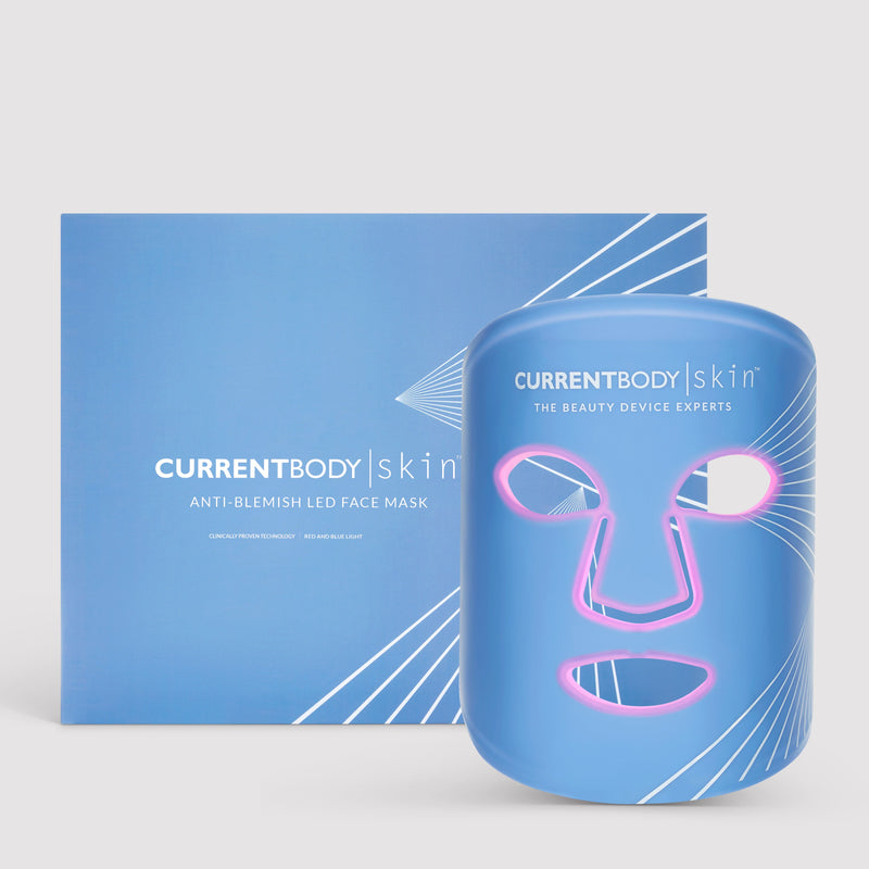 ﻿CurrentBody Skin Maschera Viso Anti-Imperfezioni a luce LED Consegna Veloce