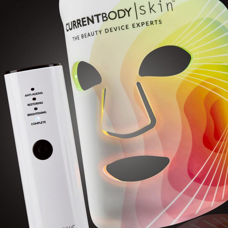 CurrentBody Skin Maschera viso LED 4-in-1 con mappatura a zone Currentbody Skin Outlet