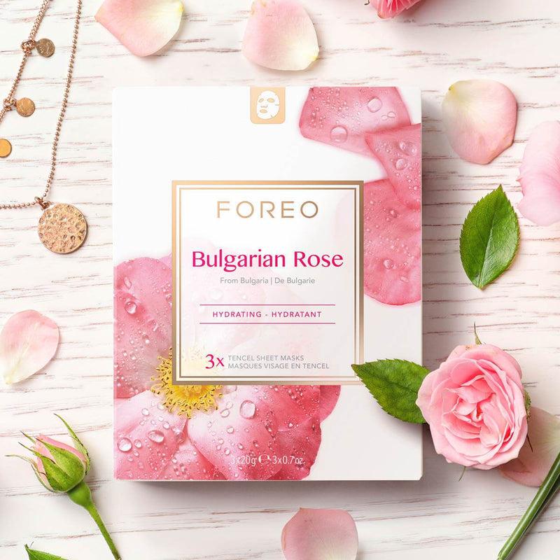 FOREO Bulgarian Rose Moisture-Boosting Sheet Face Mask Economico