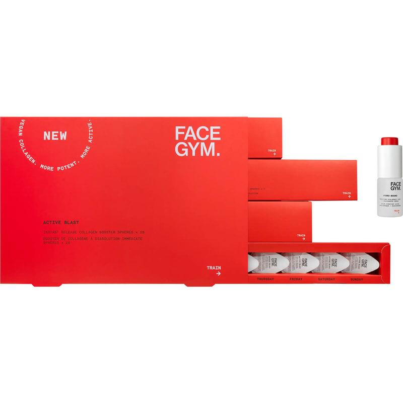 FaceGym Active Blast Booster di collagene vegano a rilascio istantaneo (7/28 giorni) Offerta San Valentino