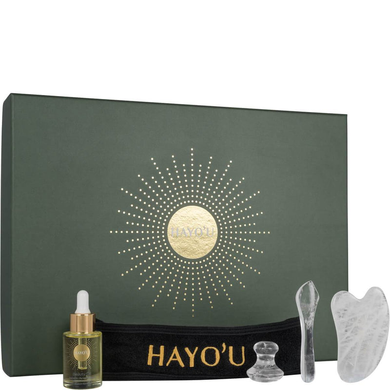 Hayo'u The Complete Clear Quartz Gua Sha Collection (del valore di 230€) Negozio