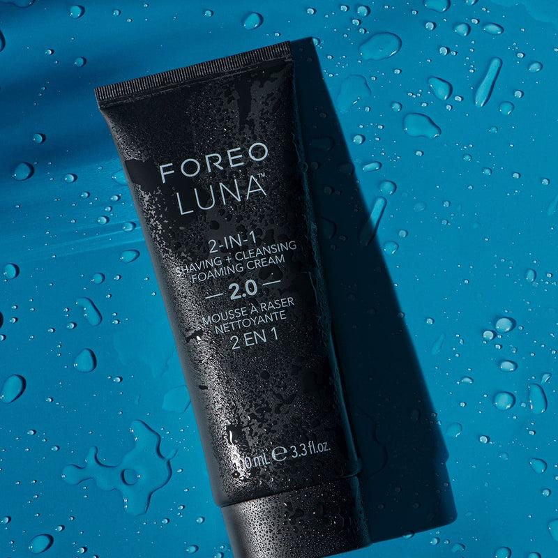 FOREO Micro-schiuma in Crema 2 in 1 per la rasatura e la detersione 20 LUNA (100ml) Nuovo