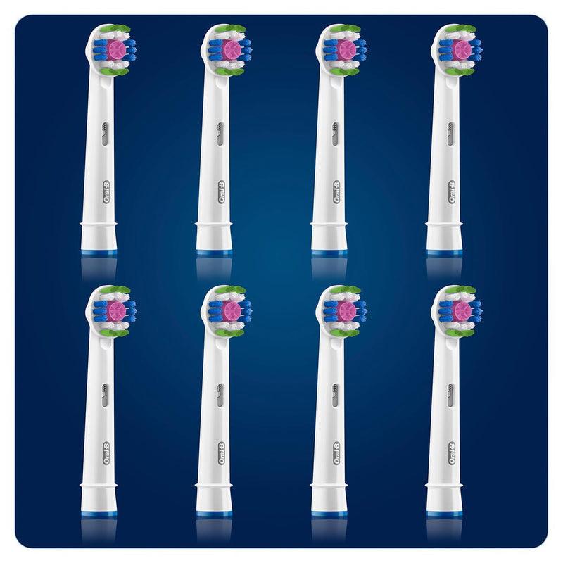 Oral B Oral-B 3D White Power Toothbrush Refill Heads (8 Pack) Promozione
