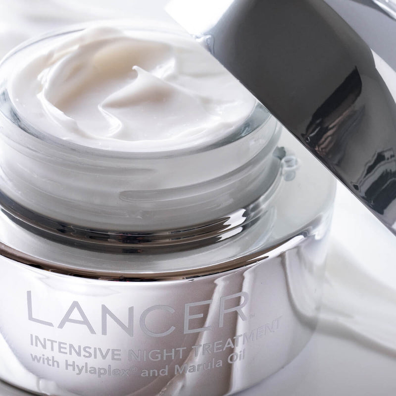 Lancer Skincare Trattamento Notte Intensivo con Hylaplex e Olio di Marula (50ml) Convenienza