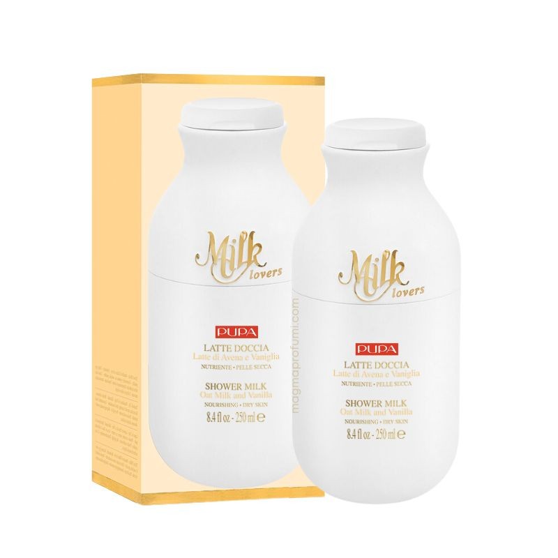 Pupa Milano Milk Lovers Latte Doccia con Latte di Avena e Vaniglia Promozione Limitata