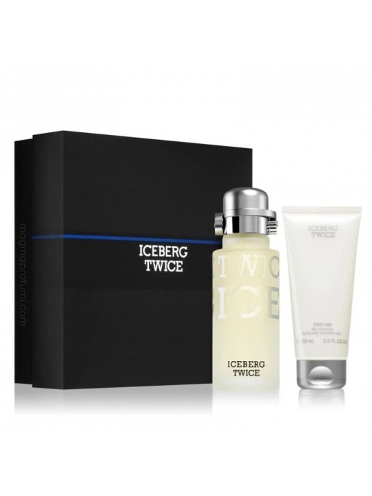 Iceberg Twice Pour Homme Eau de Toilette 125ml Cofanetto Enormi sconti