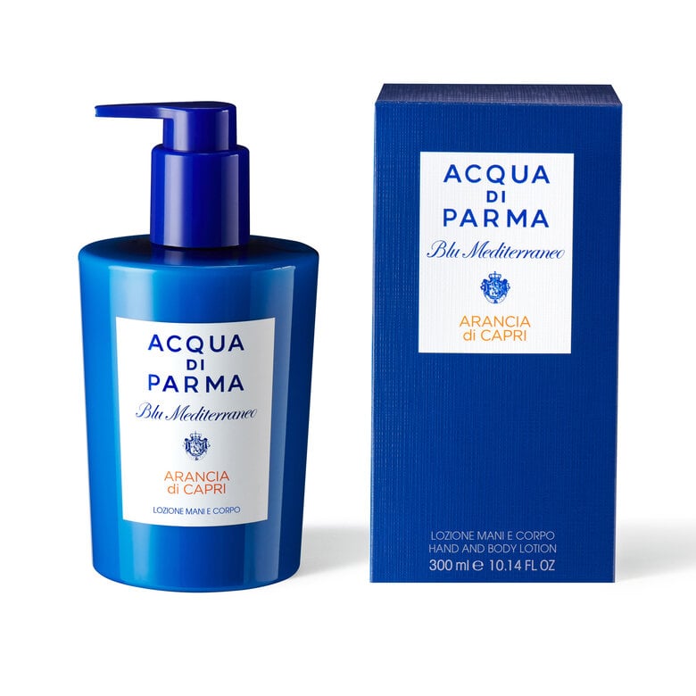 Acqua Di Parma Lozione Mani e Corpo Blu Mediterraneo Arancia di Capri Presa