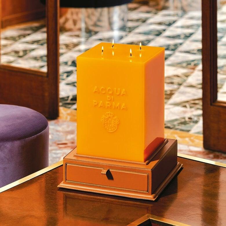 Acqua Di Parma Candela Jumbo Collezione Candele Cubo Colonia Soddisfazione Garantita